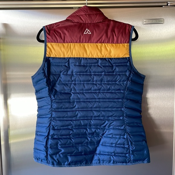Alpine Women's Tri-Color Puffer Vest Size Large - Picture 3 of 5